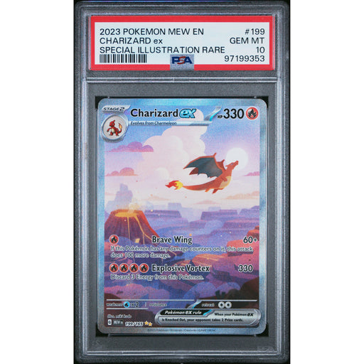 Pokémon TCG: Charizard Ex #199 PSA 10 - 151-97199353