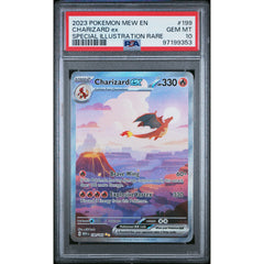 Pokémon TCG: Charizard Ex #199 PSA 10 - 151