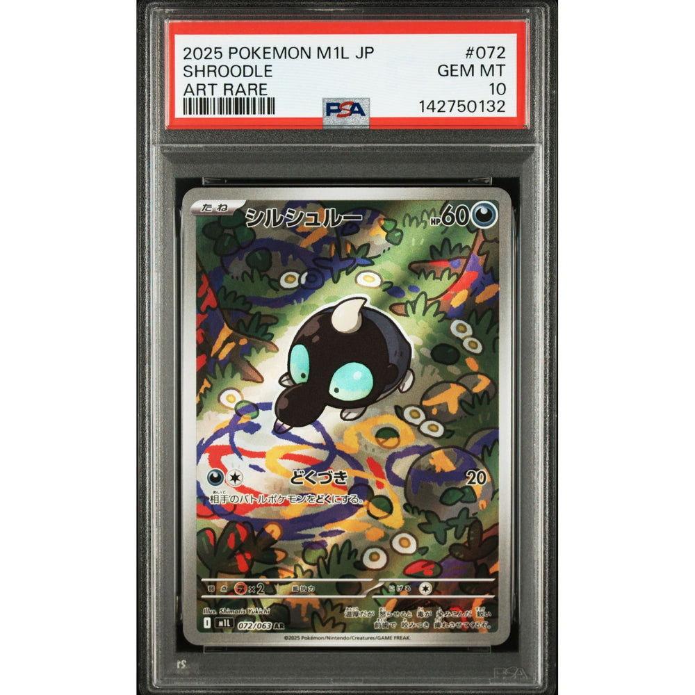 Pokémon TCG: Shroodle #072 PSA 10 - Japanese
