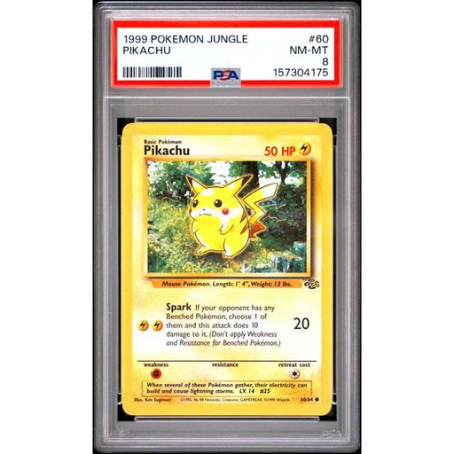 Pokémon TCG: Pikachu #60 PSA 8-157304175