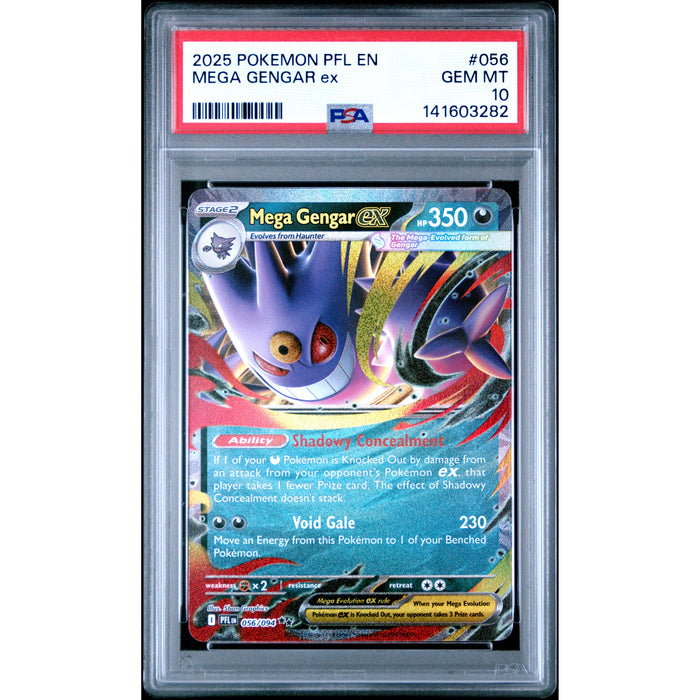 Pokémon TCG: Mega Gengar Ex #056 PSA 10-141603282