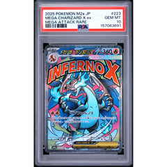 Pokémon TCG: Mega Charizard X Ex #223 PSA 10 - Japanese