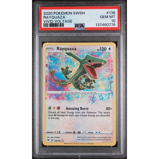 Pokémon TCG: Rayquaza #138 PSA 10-137460776