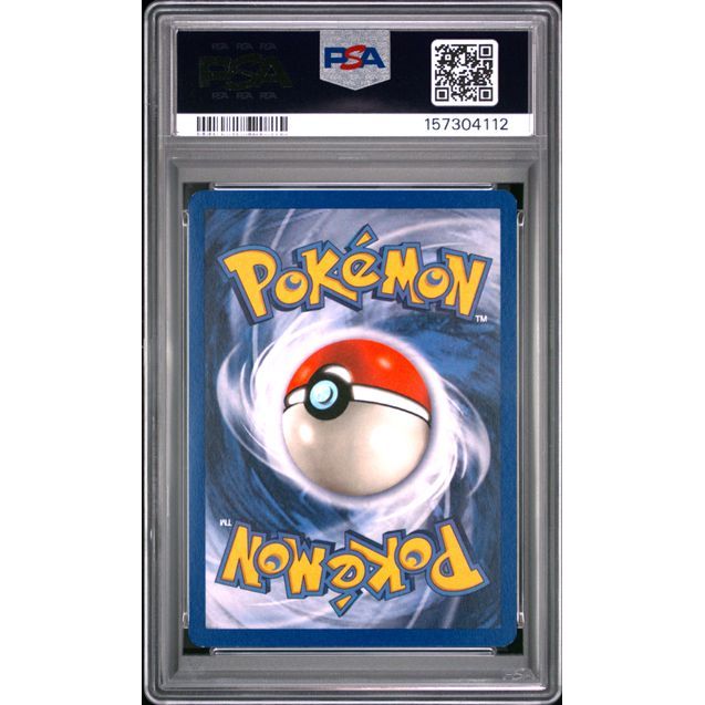 Pokémon TCG: Vaporeon {{setAbbreviation}} 28 NM PSA 8 (Back)