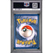 Pokémon TCG: Vaporeon {{setAbbreviation}} 28 NM PSA 8 (Back)