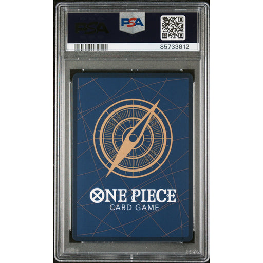 One Piece TCG: Monkey D. Luffy #001 PSA 10-85733812 (back)