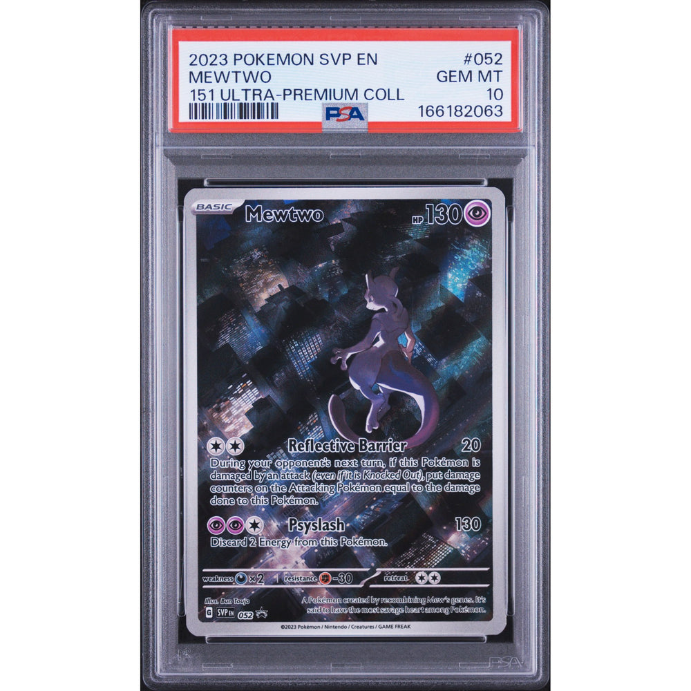 Pokémon TCG: Mewtwo #052 PSA 10 - Scarlet & Violet Black Star Promos