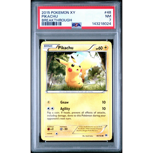 Pokémon TCG: Pikachu #48 PSA 7-143218024