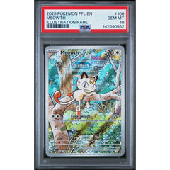 Pokémon TCG: Meowth #106 PSA 10 - Phantasmal Flames