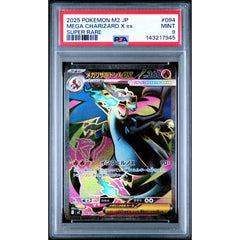Pokémon TCG: Mega Charizard X Ex #094 PSA 9 - Japanese
