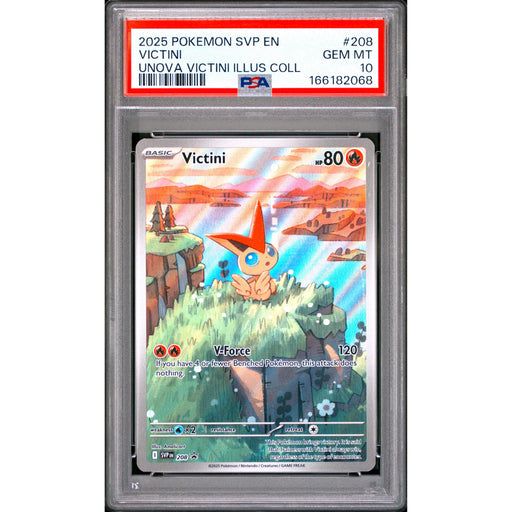 Pokémon TCG: Victini #208 PSA 10-166182068