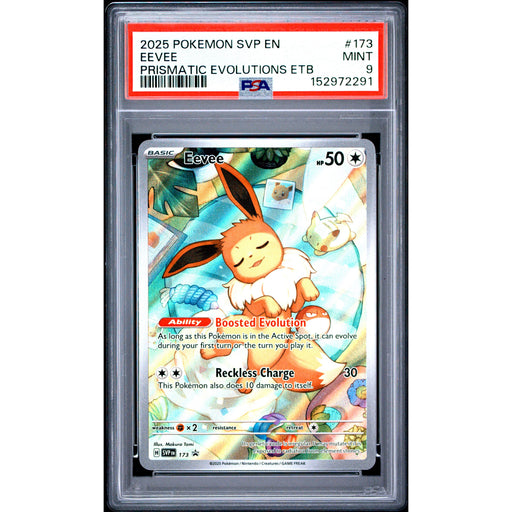 Pokémon TCG: Eevee #173 PSA 9-152972291