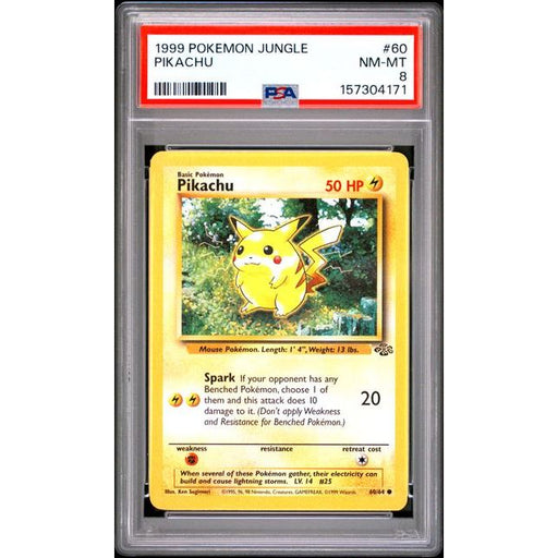 Pokémon TCG: Pikachu #60 PSA 8-157304171