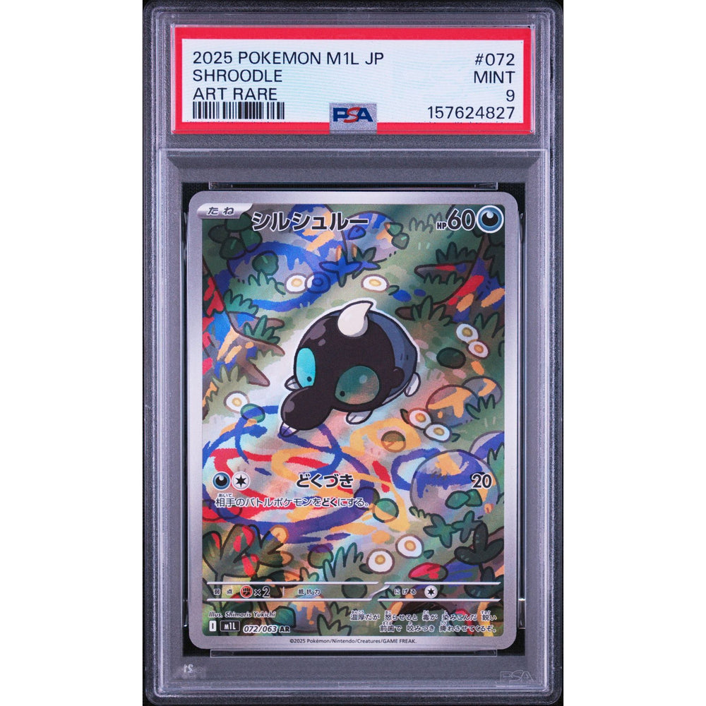 Pokémon TCG: Shroodle #072 PSA 9 - Japanese