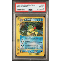 Pokémon TCG: Politoed Holo #H23 PSA 8 - Skyridge