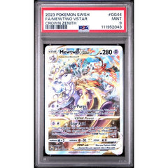 Pokémon TCG: Mewtwo Vstar #GG44 PSA 9 - Crown Zenith