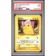 Pokémon TCG: Pikachu #58 PSA 9 - Base