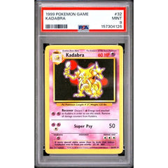 Pokémon TCG: Kadabra #32 PSA 9 - Base