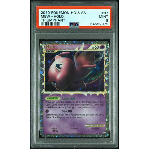 Pokémon TCG: Mew Holo #97 PSA 9-64592875