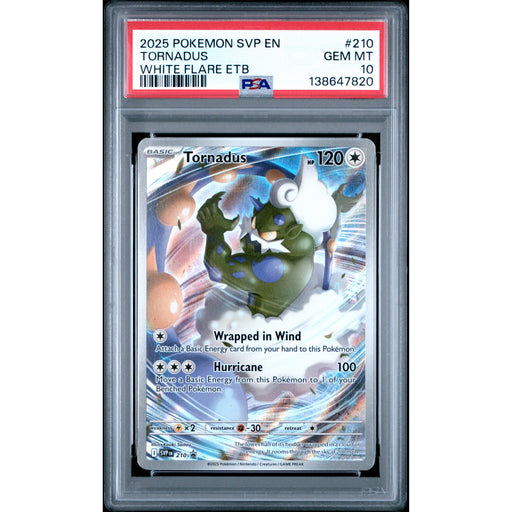 Pokémon TCG: Tornadus #210 PSA 10-138647820