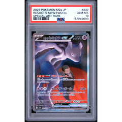 Pokémon TCG: Rocket's Mewtwo Ex #237 PSA 10 - Japanese