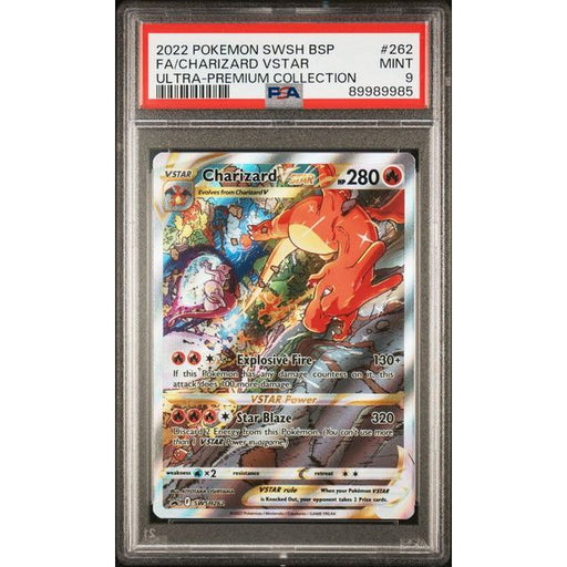Pokémon TCG: Charizard Vstar #262 PSA 9-89989985