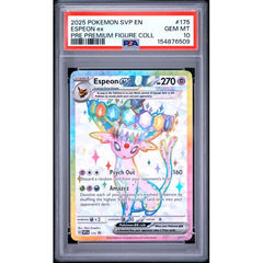 Pokémon TCG: Espeon Ex #175 PSA 10 - Scarlet & Violet Black Star Promos