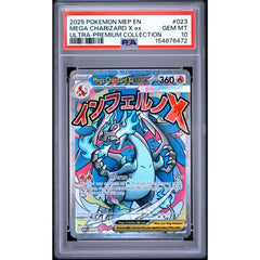 Pokémon TCG: Mega Charizard X Ex #023 PSA 10 - Mega Evolution Promo