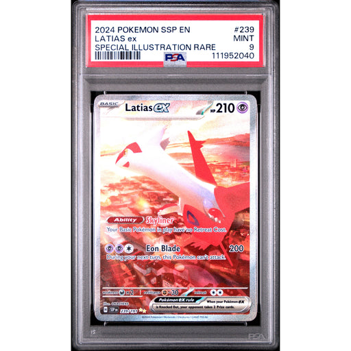 Pokémon TCG: Latias Ex 239 PSA 9 - Surging Sparks