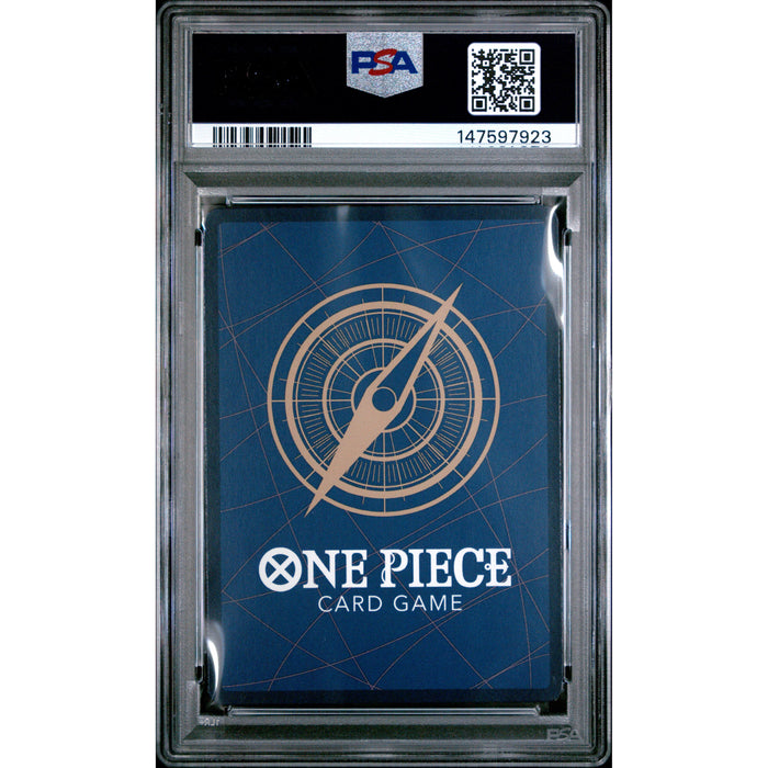 One Piece TCG: Monkey D. Luffy #006 PSA 10-147597923 (back)