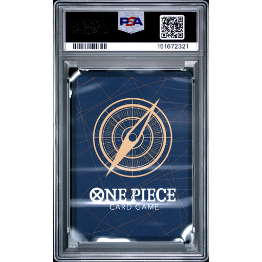 Pokémon TCG: Monkey D. Luffy {{setAbbreviation}} 014 NM PSA 10 (Back)