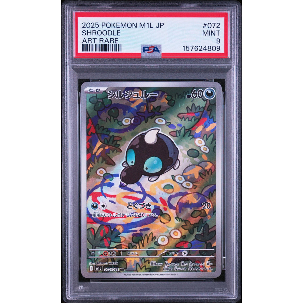 Pokémon TCG: Shroodle #072 PSA 9 - Japanese