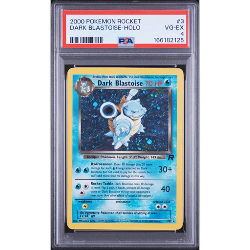 Pokémon TCG: Dark Blastoise Holo #3 PSA 4-166182125