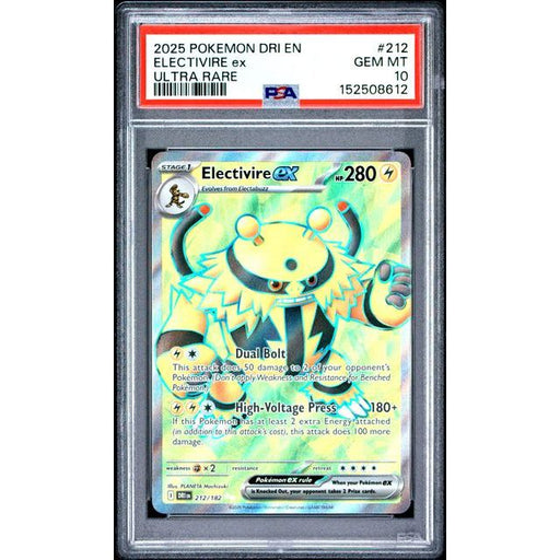Pokémon TCG: Electivire Ex #212 PSA 10-152508612