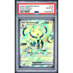Pokémon TCG: Electivire Ex #212 PSA 10 - Destined Rivals