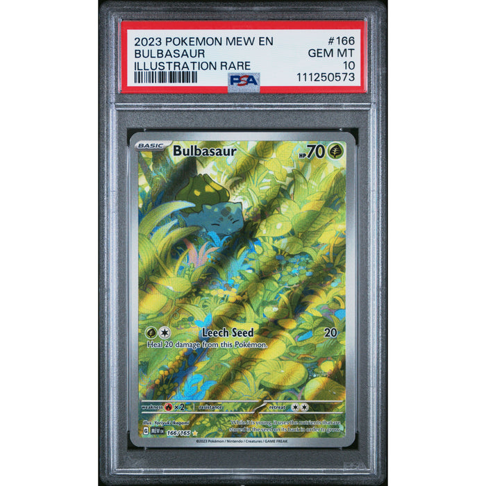 Pokémon TCG: Bulbasaur #166 PSA 10-111250573