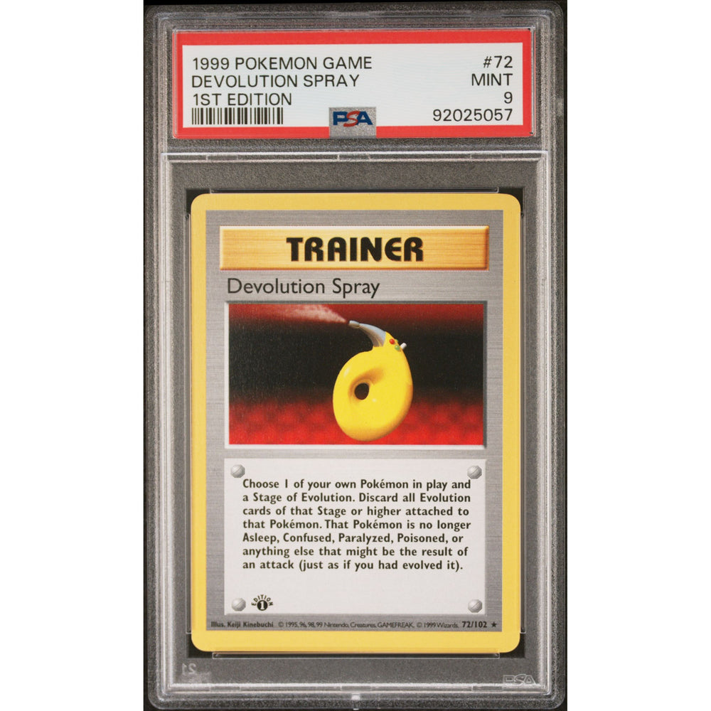 Pokémon TCG: Devolution Spray #72 PSA 9 - base set