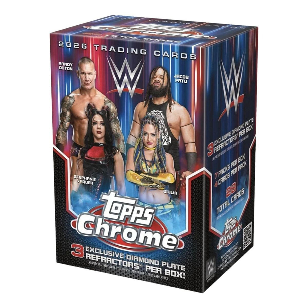 Topps Chrome 2026 WWE Value Box