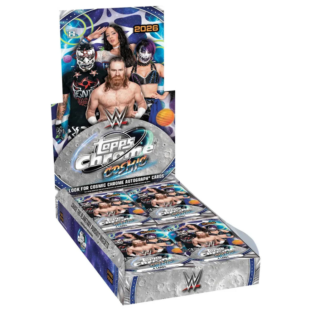 Topps Chrome Cosmic 2026 WWE Hobby Box