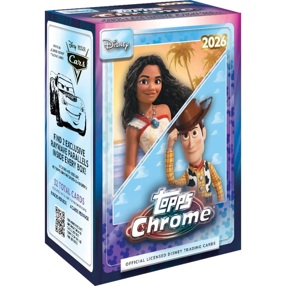 Topps Chrome Disney 2026 Value Box