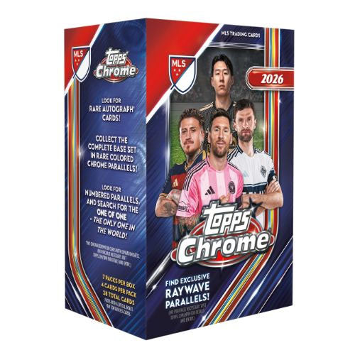 Topps Chrome MLS 2026 Value Box