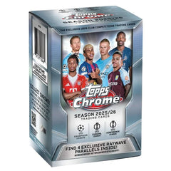Topps Chrome Uefa Club Competitions 2025/26 Mega Box