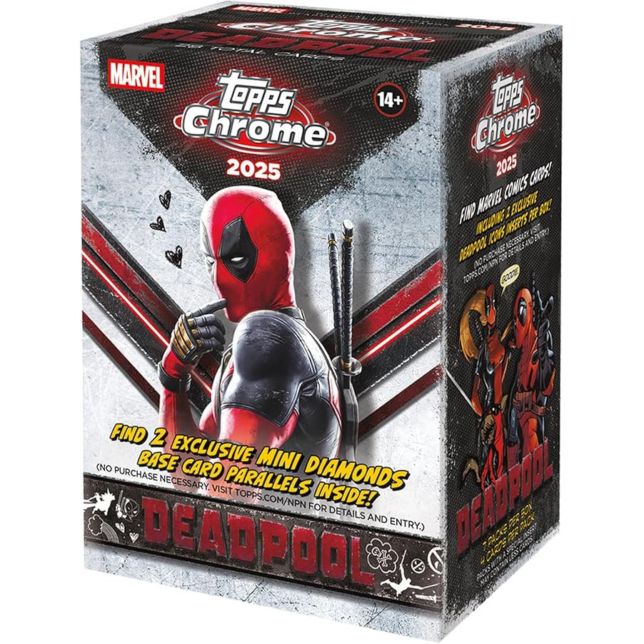 Topps Chrome Deadpool 2025 Value Box