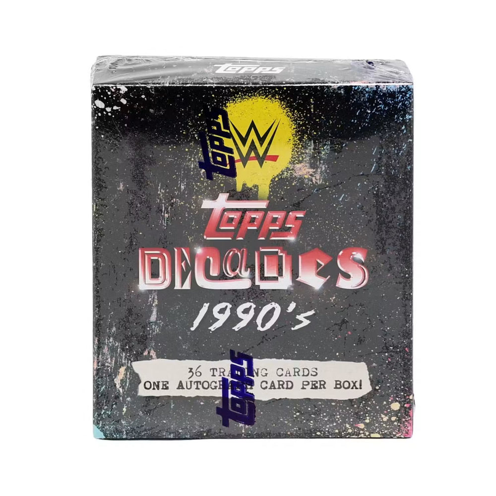 Topps WWE Decades 1990's Hobby Box