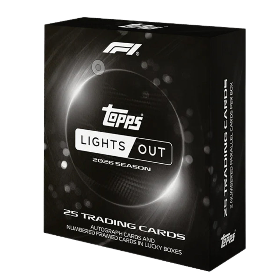 Topps Formula 1 Lights Out Hobby Box