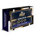 The Topps Gold Uefa Club Competitions 2025/26 Hobby Box by Topps features a blue, gold, and black design with “2 autograph cards per box” displayed on the front.