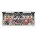 A box of Topps UFC Knockout 2025 Hobby trading cards featuring four fighters in UFC gear on the front, with bold Topps branding and details about the number of cards per box.