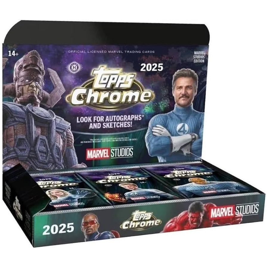 Topps Chrome Marvel Studios 2025 Hobby Box