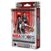 A Topps NBA Hoops 2025/26 Hanger Box, displaying three basketball players in action on the front along with prominent Topps branding, season details, and a note of 25 total cards.