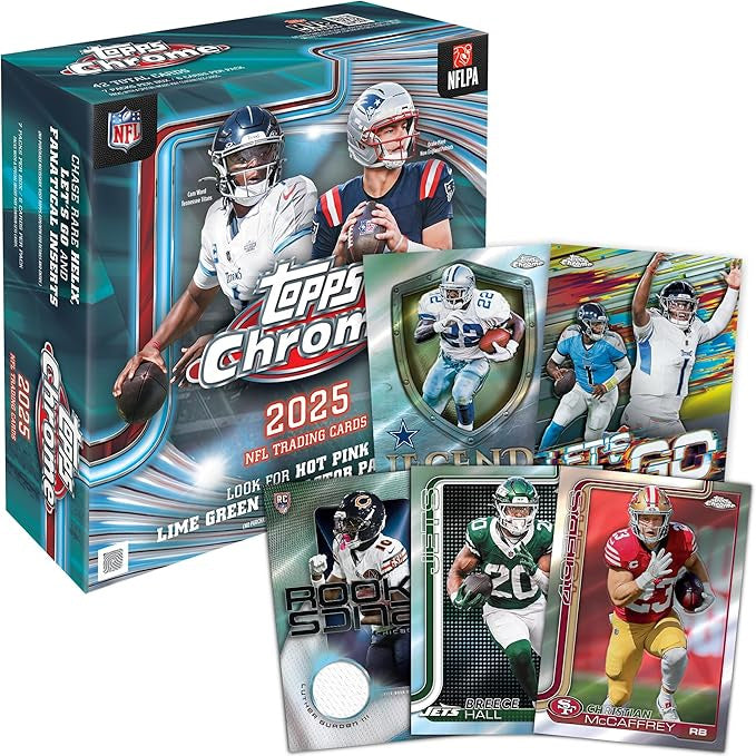 Topps NFL Chrome 2025 Mega Box